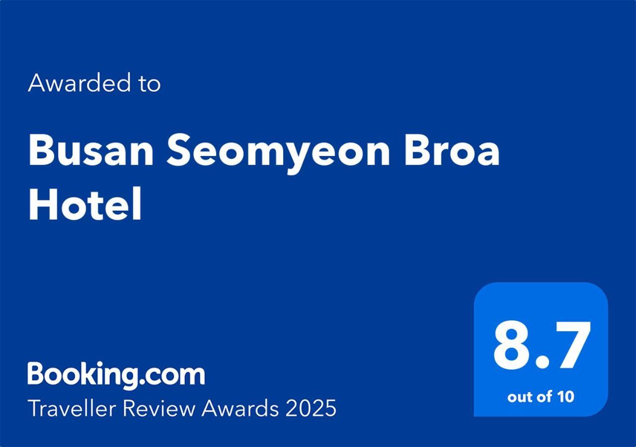 Busan Seomyeon Broa Hotel Εξωτερικό φωτογραφία